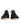 Pollini Black White Leather Lace Up Men Dress Formal Shoes Pollini 