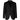 Made in Italy Black Wool Vergine Blazer