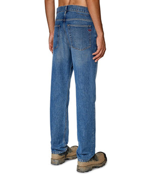 Diesel Blue Cotton Men Jeans
