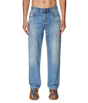 Diesel Blue Cotton Men Jeans