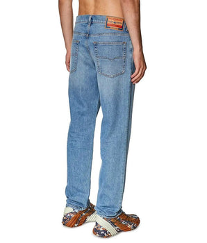 Diesel Blue Cotton Men Jeans