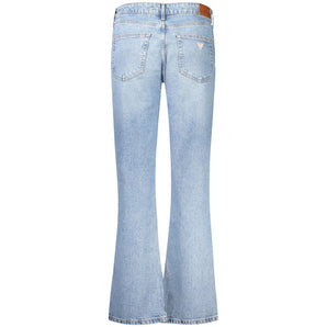 Guess Jeans Light Blue Cotton Jeans & Pant