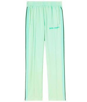 Palm Angels Green Nylon Men Pant