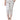 Dolce & Gabbana White Cotton Mid Waist Cropped Skinny Pants