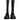 Dolce & Gabbana Black White Polyester Socks High Boots Shoes