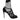 Dolce & Gabbana Black Tulle Stretch Heels Sandals Shoes