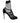 Dolce &amp; Gabbana Black Tulle Stretch Heels Sandals Shoes