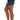 Dolce & Gabbana Blue Short Striped Mini Denim Skirt