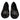 Dolce & Gabbana Black Lace Crystal Ballet Flats Loafer Shoes