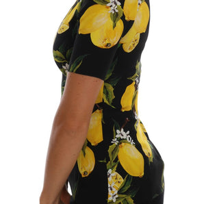 Dolce &amp; Gabbana Sicilian Lemon Print Silk Blouse