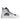 Dolce & Gabbana White Black Canvas Logo Mid Top Sneakers Shoes