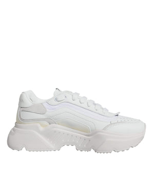 Dolce & Gabbana White Daymaster Low Top Sneakers Shoes Dolce & Gabbana 