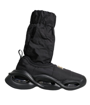 Dolce &amp; Gabbana Calcetines sin cordones negros Wave Zapatillas Zapatos