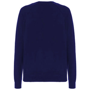 Malo Blue Wool Sweater