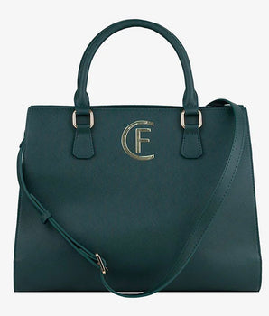 CRISTINAEFFE Green Artificial Leather Women Crossbody Bag