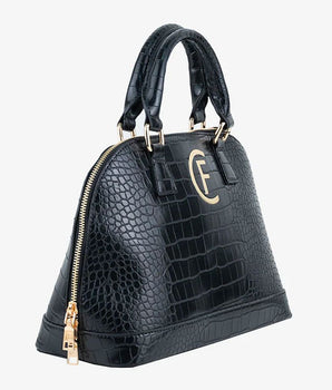 CRISTINAEFFE Black Artificial Leather Women Handbag