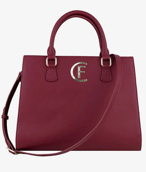 CRISTINAEFFE Red Artificial Leather Women Crossbody Bag