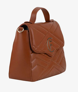 CRISTINAEFFE Brown Artificial Leather Women Crossbody Bag