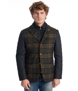 Roberto Pepe Luxury Brown Wool Men Jacket