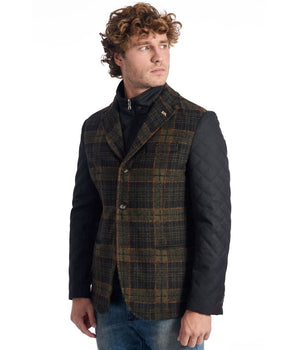 Roberto Pepe Luxury Brown Wool Men Jacket