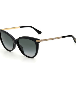 Jimmy Choo Black Acetate Sunglasses