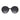 Jimmy Choo Black Metal Sunglasses