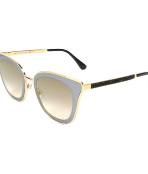 Jimmy Choo Gold Metal Sunglasses