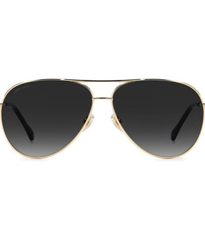 Jimmy Choo Gold Metal Sunglasses