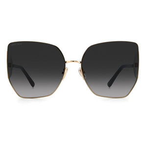 Jimmy Choo Gold Metal Sunglasses