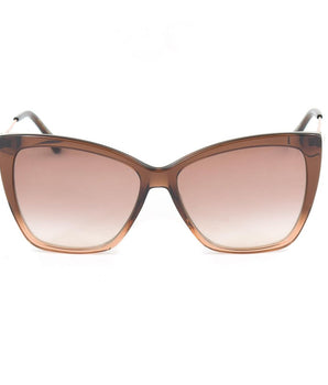 Jimmy Choo Brown Metal Sunglasses