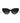 Jimmy Choo Black Acetate Sunglasses