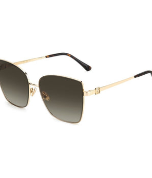 Jimmy Choo Gold Metal Sunglasses