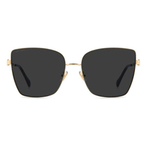 Jimmy Choo Gold Metal Sunglasses