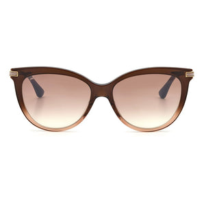 Jimmy Choo Brown Acetate Sunglasses