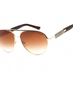 Guess Gold Metal Sunglasses