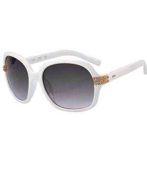 Guess White Resin Sunglasses