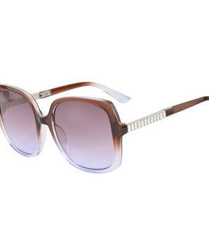 Guess Purple Resin Sunglasses