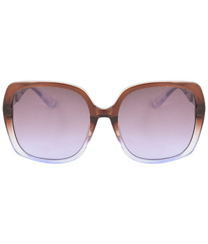 Guess Purple Resin Sunglasses
