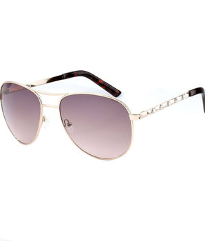 Guess Gold Metal Sunglasses