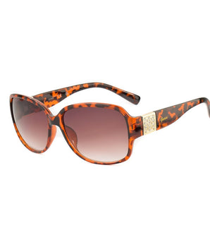Guess Brown Resin Sunglasses