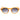 Guess Orange Plastic Sunglasses