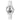 Guess White Leather Dress Watch