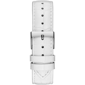 Guess White Leather Watch