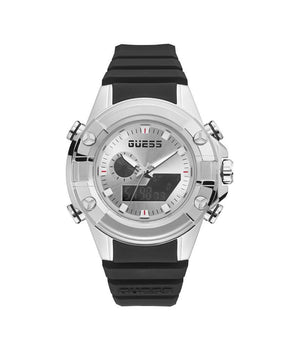 Guess Black Synthetic Sport Watch