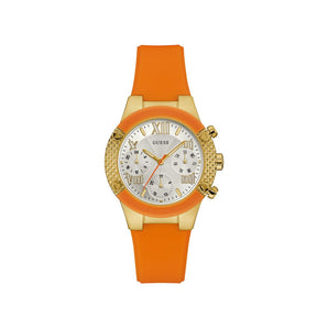 Guess Orange Silicone Watch