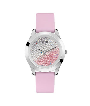 Guess Multicolor Rubber Dress Watch