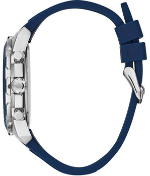 Guess Blue Rubber Sport Watch