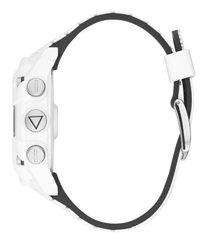 Guess White Resin Sport Watch
