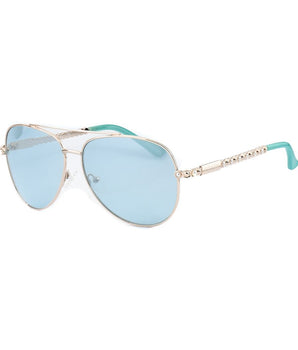 Guess Gold Metal Sunglasses