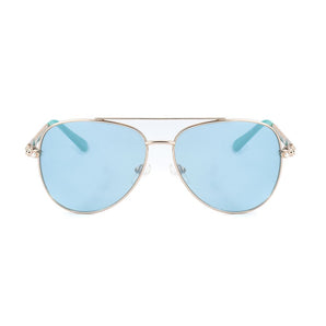 Guess Gold Metal Sunglasses